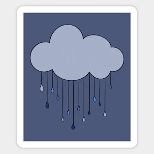 Cloud Mobile - Rainy Day Magnet